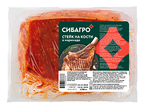 СТЕЙК НА КОСТИ В МАРИНАДЕ, 660-860 г